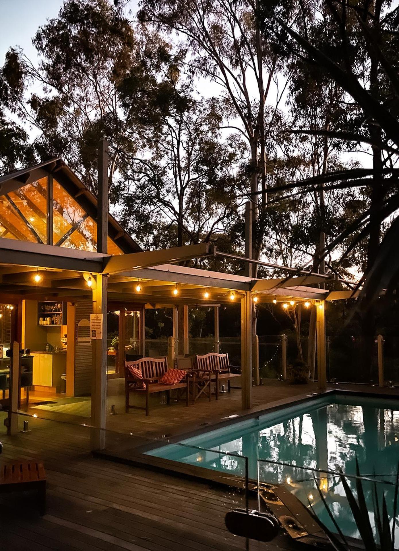 Bombah Point Eco Cottages Bulahdelah Bagian luar foto